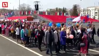 Первое мая демонстрация в Самаре 01.05.2018