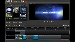 Linux ucun en yaxsi video montaj proqrami Openshot - Linux proqramlari #1