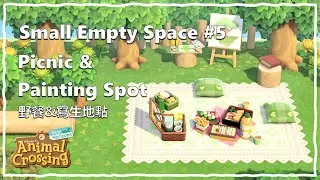 Picnic & Painting Spot | Small Empty Space #5 | Island Design Ideas | ACNH [Speed Build]