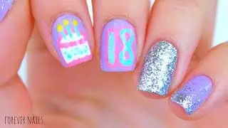 EASY BIRTHDAY NAILS