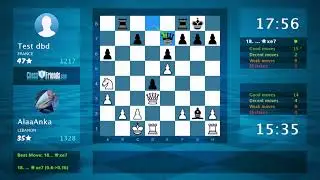 Chess Game Analysis: AlaaAnka - Test dbd : 1-0 (By ChessFriends.com)