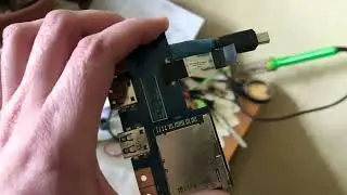 Подпаял внешнее гнездо для GPU в ноут / egpu / riser / pcie (feat газ)
