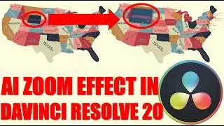 Make Any Object POP Out - AI Zoom Effect in DaVinci Fusion 
