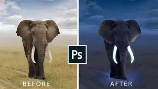 How To make glowing Anything in Photoshop | Glowing Object | Photoshop 2023