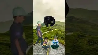 03 Feb 2022 | Gorilla attacking boy and tiger funny vfx magic video | Viral video | Vfx Karki