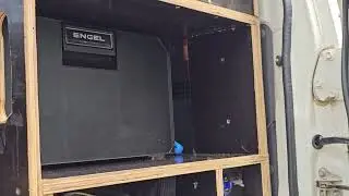 Fridge 30 litre Engel  Current draw Test  #engel #fridge #12volt #troopy #4wd #camping
