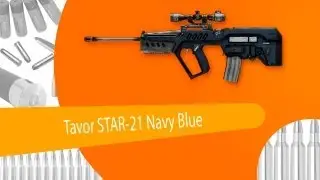 Warface - обзор на Tavor STAR-21 Navy blue