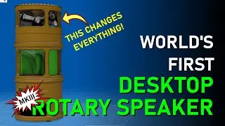 Ep. 17: GAME CHANGER New Feature And More Upgrades! - World's First Desktop Rotary Speaker
