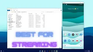 Mirror phone screen to your computer | Best for streaming