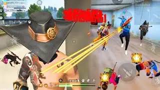 White444 Hacker 90% Headshot Rate 4 Solo Vs Squad Full Gameplay | Poco x3 Pro iPhone 13 FreeFire
