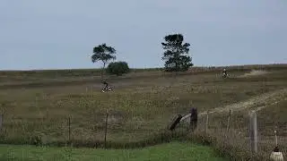 LMS at Sioux Valley Cycle Club - September 2023 Harescramble. Red gets passed......