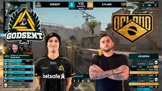 GODSENT vs O Plano - Dream Hack Open - CSGO HIGHLIGHTS