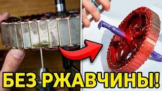 ТАКИЕ МОТОРЫ ДЕЛАЮ ТОЛЬКО Я! Защита мотора электровелосипеда  которую захочешь себе ты!