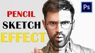 How to Convert your Image into A Pencil Sketch in Photoshop | Turn your Photo into Sketch easily