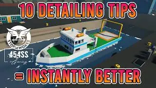 10 Detailing Tricks That Instantly Improve Your Stormworks Builds!