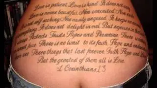 The Crazy Christian Tramp Stamp