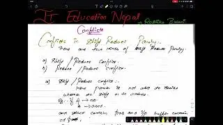 Unit 2.2 | Conflicts in Shift Reduce Parsing | Bottom-up Parser | Compiler Design | By Roshika