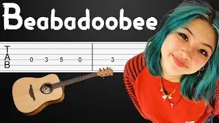 The Perfect Pair - Beabadoobee Riff Guitar Tutorial, Guitar Tabs, Guitar Lesson