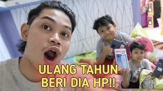 ULANG TAHUN BERI BOCIL HANDPHONE !!! MALAH DI KIRA PRANK !?