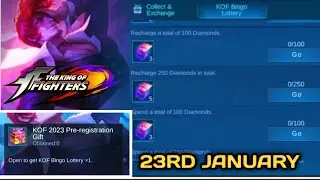 KOF EVENT IS FINALLY HERE 🔥 AND FREE KOF SKIN💎❤️ #mlbbxkof