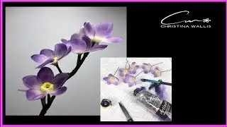 Sugar Forget - Me - Not Flower How to Tutorial (2021)