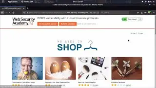 CORS vulnerability with trusted insecure protocols (Video Solution) | 2020 -2021