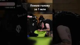 Міша Лебіга помив голову на стрімі | Leb1ga і глядачі зібрали 1 мілліон гривень на ЗСУ