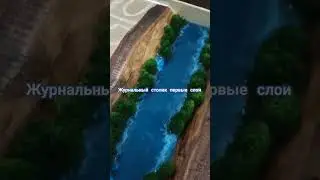 Карагач и эпоксидная смола. Первый слой.