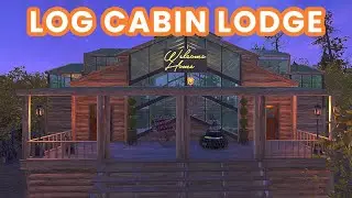 Hunters Lodge Camp Build w/ Log Cabin Kit | Fallout 76