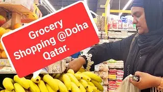 Grocery shopping in Qatar 🇶🇦 I #doha #Qatar #vlogs #shoppingvlog | #shahanaabdulkhader