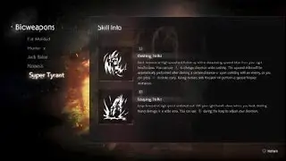 Resident Evil Re:Verse Beta all bioweapon skills