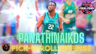 Η αλληλουχία της Pick-n-Roll άμυνας του Παναθηναϊκού • Vs Real Madrid • Berlin 2024 • ScoutingView