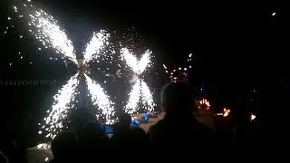 Огненное шоу в чкаловске на день города 2018