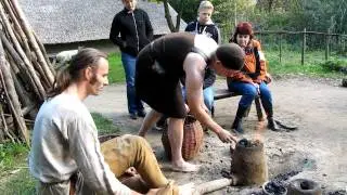 Bronze age copper smelting