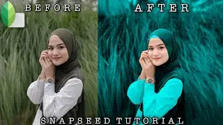 Cara edit foto ala selebgram di snapseed || Snapseed filters aqua tutorial