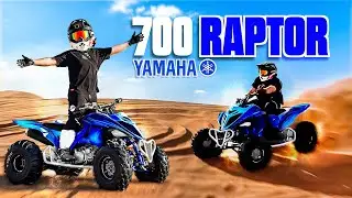 J'essaye un YAMAHA 700 RAPTOR ! (Ça marche fort !)