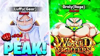 This New Anime Simulator Game Is AMAZING! (World Fighters Simulator)