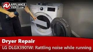 Dryer Repair - Rattling Noise While Running - Drum Baffle - Diagnostic & Troubleshooting