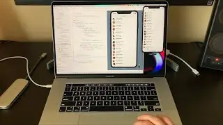 Производительность Macbook Pro 16' 2019 в Xcode