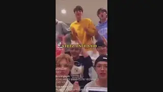 Ateez Once Said😂