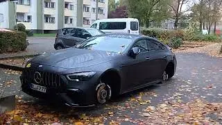 Украли колёса в Берлине ночью