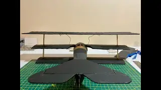 SKippy's Guillow's Fokker DR1 Triplane - Part 4