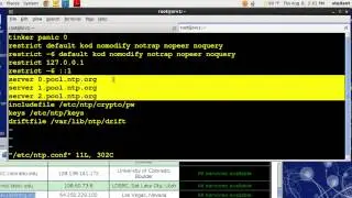 Linux Sys Admin II Week 3: Configure Networking (NTP Part 2)