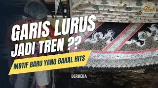 ide baru konsep batik kontemporer, garis lurus yang elegan #batik #batikjogja #sembungbatik