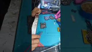 redmi note 5pro blue diaplay..display ic reball .fixed done