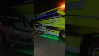 Pulang kerja ketemu telolet #asyrof #bus #busmania #teloletbasuri