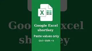Google sheet  short keys 