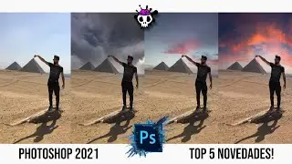 TOP 5 NOVEDADES en PHOTOSHOP 2021 | INTELIGENCIA ARTIFICIAL