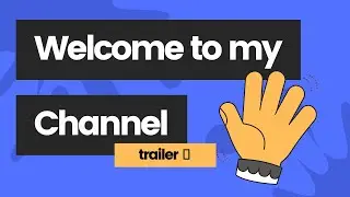 Welcome to my Channel!