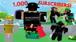 I Hit 1,000 Subscribers!